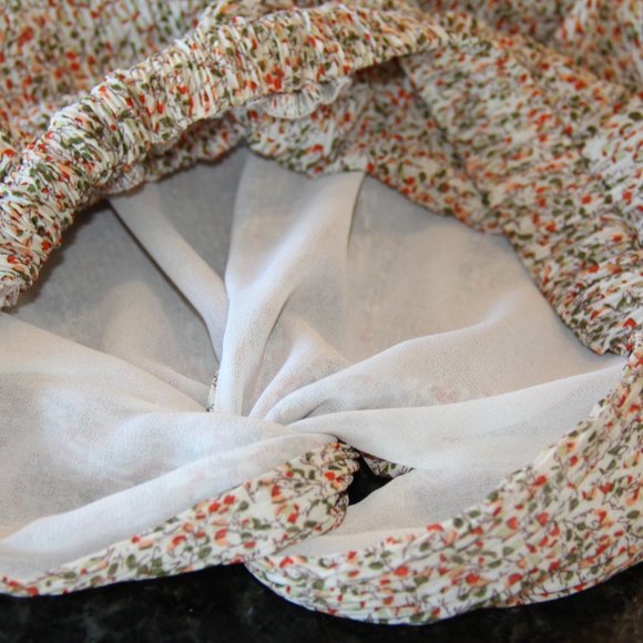 Minkpink Lydia Twist Plisse Long-Sleeve Blouse Size XS - Picture 11 of 12